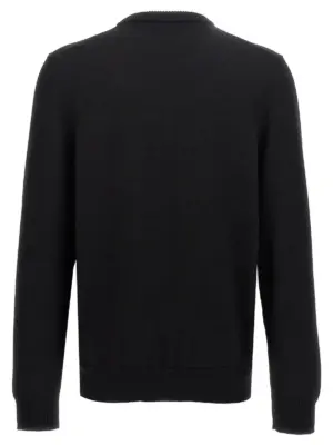 'DG' intarsia sweater GXX01TJCVYON0000 DOLCE & GABBANA Black