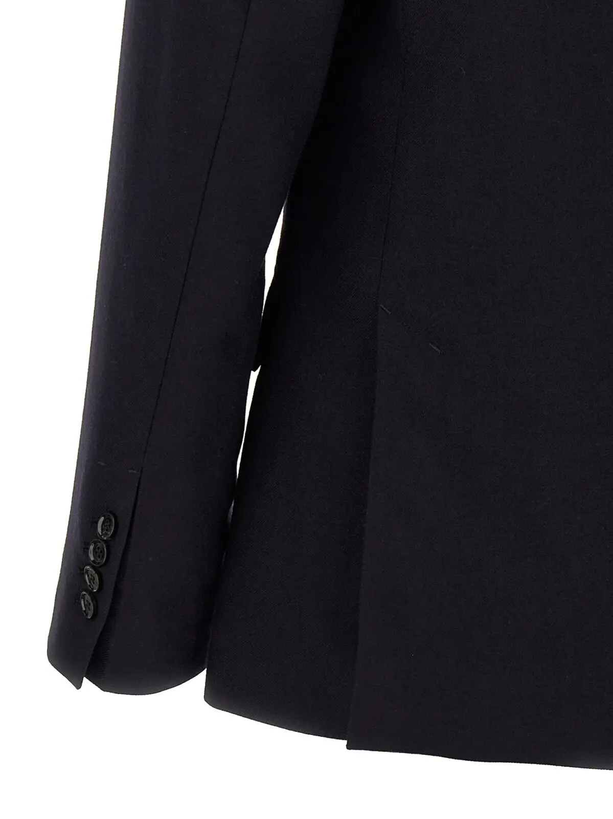 Однобортний вовняний піджак Ami Paris Синій 4 Single-breasted wool blazer 100% virgin wool AMI PARIS Blue