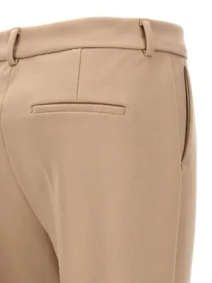 'Holiday' pants 53% pl 43% wv 4% ea SPORTMAX Beige