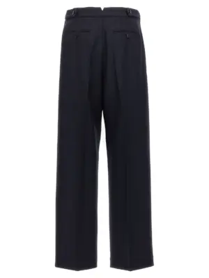 Front pleat pants HTR429WV00264011 AMI PARIS Blue