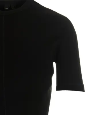 Logo T-shrit Woman Y-3 Black