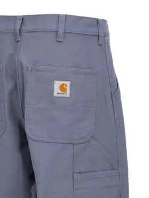 'Single Knee' pants 100% cotton CARHARTT WIP Light Blue