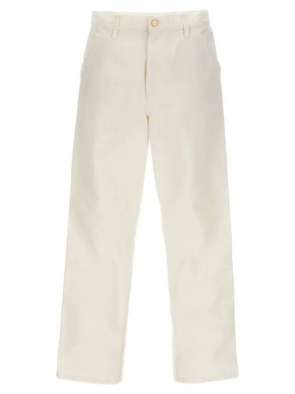 'Single knee' pants CARHARTT WIP White