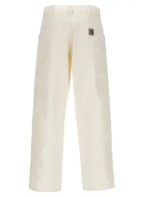 'Single knee' pants I031497D602 CARHARTT WIP White