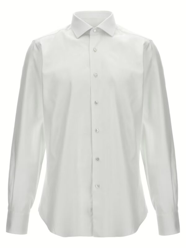 Cotton shirt BARBA White