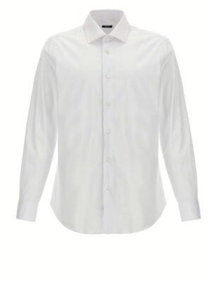 Poplin shirt BARBA White