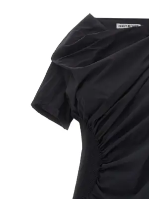 'Eye of the bean' dress Woman ISSEY MIYAKE Black