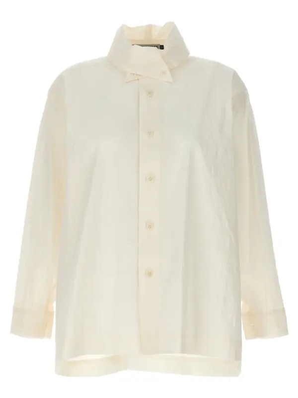 'Shaped Membrane' shirt ISSEY MIYAKE White