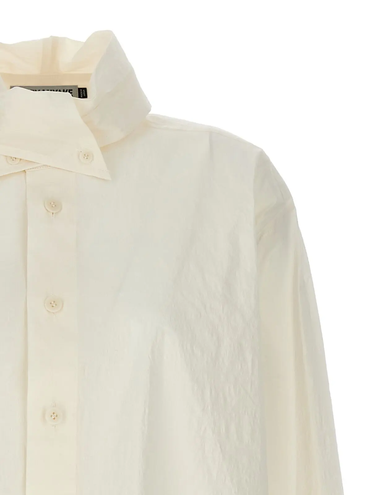 Сорочка Shaped Membrane Issey Miyake 3 'Shaped Membrane' shirt Woman ISSEY MIYAKE White