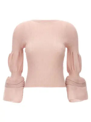 'Assemblage branch' top ISSEY MIYAKE Pink
