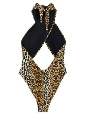 'Italian stallion' one-piece swimsuit ITALIANSTALLIONSWIMSUITLEOPARDO REINA OLGA Multicolor