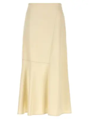 '65' skirt JIL SANDER White