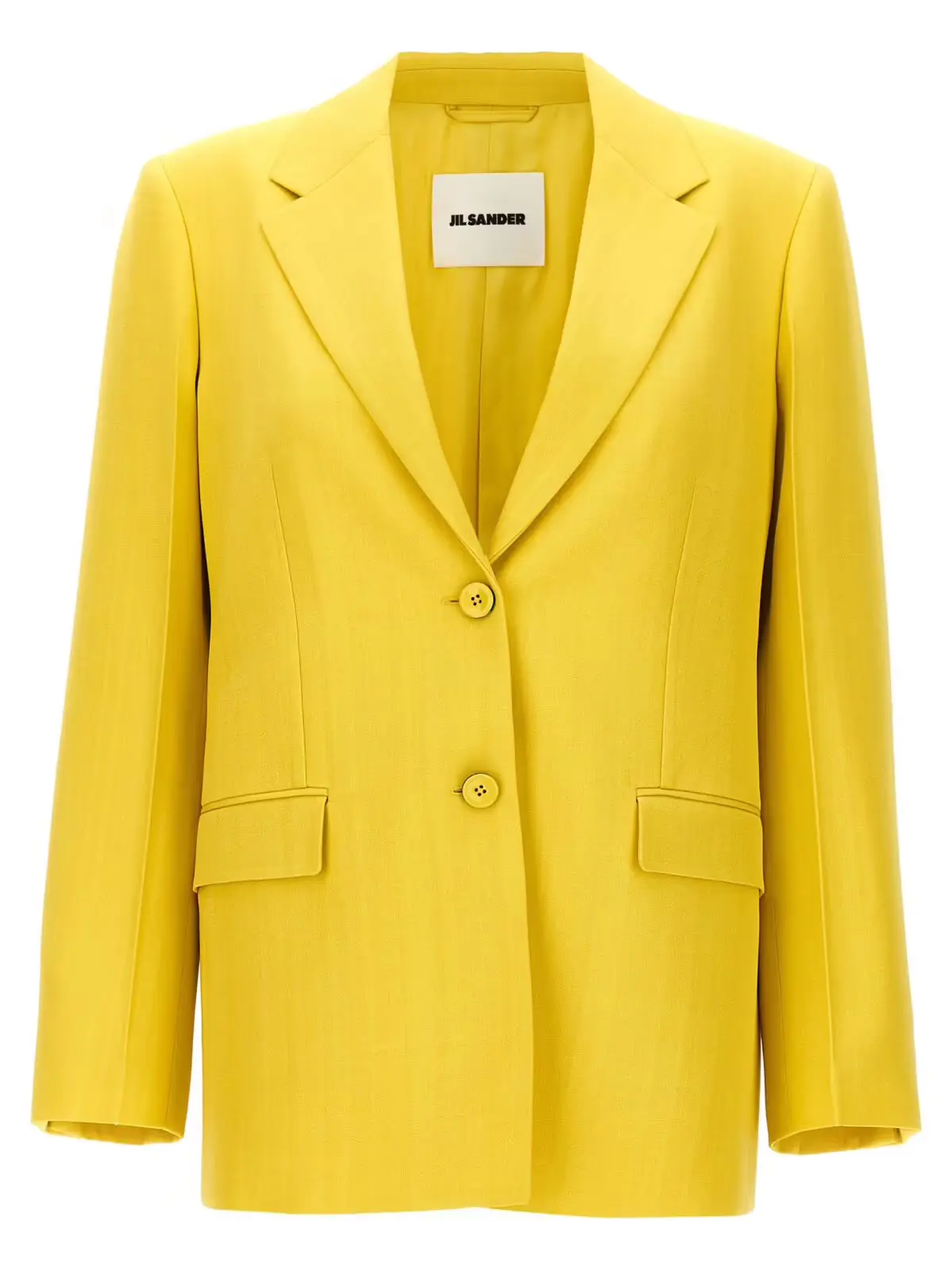 Однобортний блейзер Jil Sander 1 Single-breasted blazer JIL SANDER Yellow