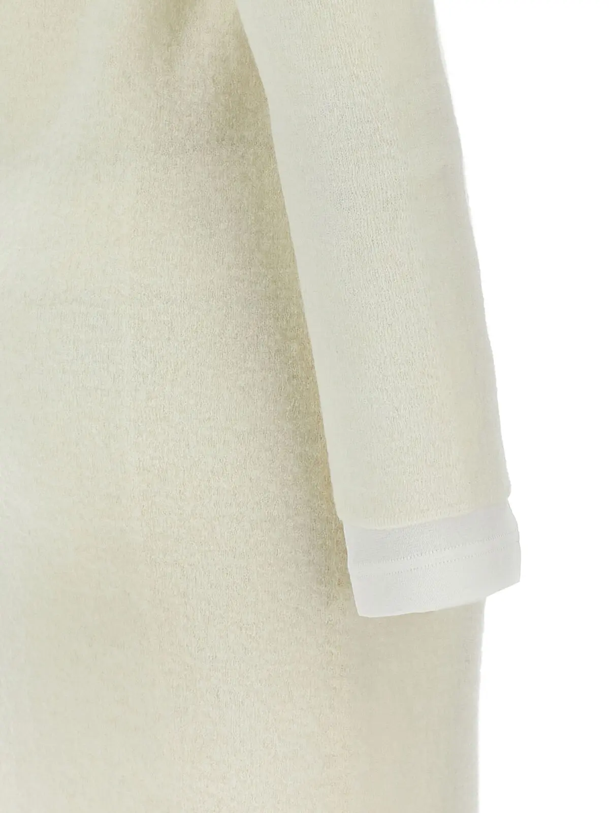 Сукня з нижньою спідницею Jil Sander Біла 4 Dress with petticoat 100% wool JIL SANDER White