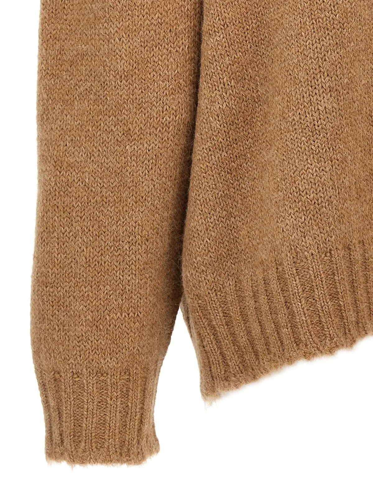 Светр Jil Sander High neck Бежевий 4 High neck sweater 80% alpaca wool 17% virgin wool 3% polyamide JIL SANDER Beige