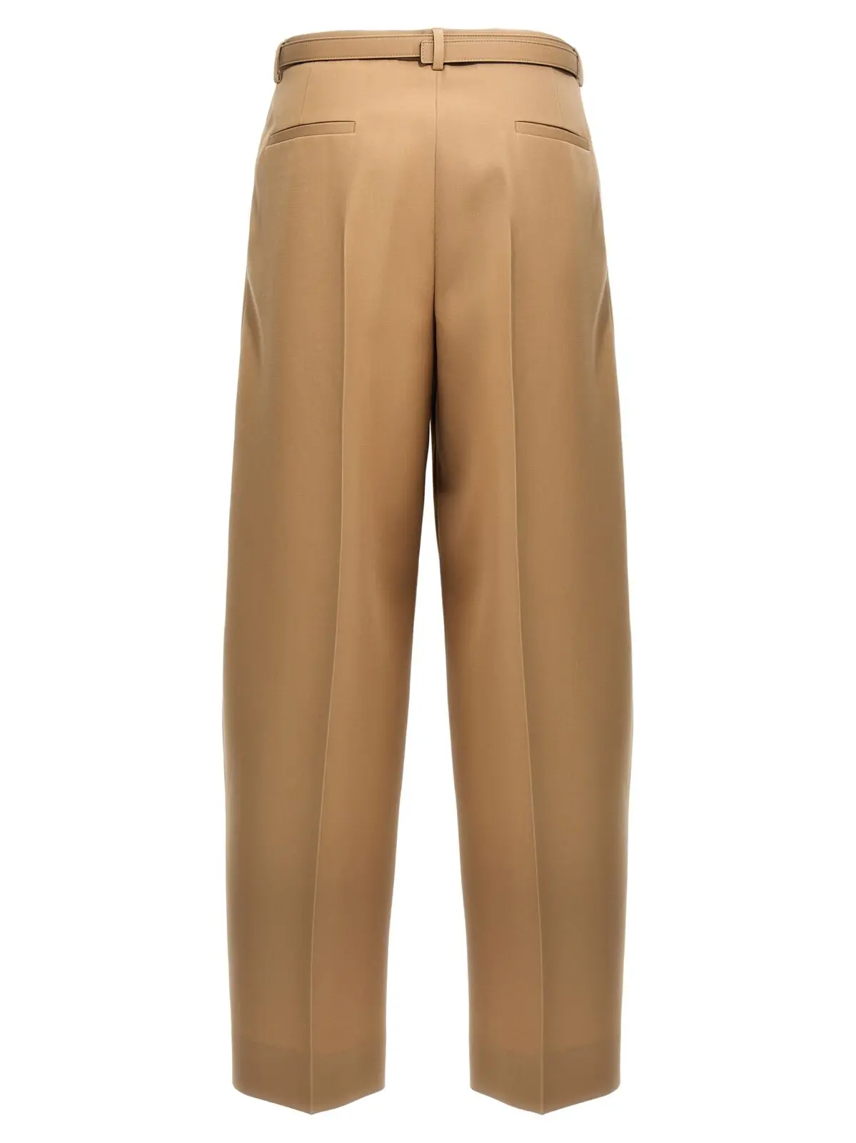 Штани з габардину Jil Sander Бежеві 2 Gabardine belt pants J02KA0152J40002219 JIL SANDER Beige