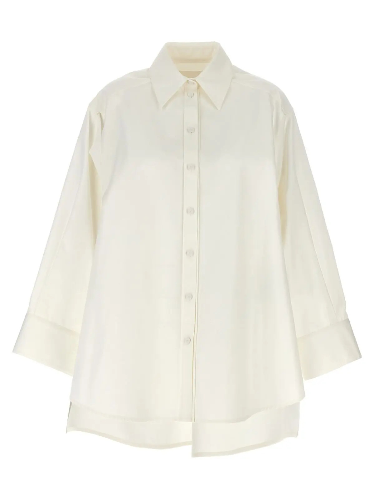 Сорочка з вирізами на рукавах Jil Sander Біла 1 Cut-out armhole shirt JIL SANDER White