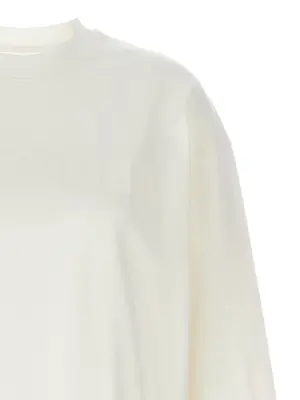 Logo print T-shirt Woman JIL SANDER White