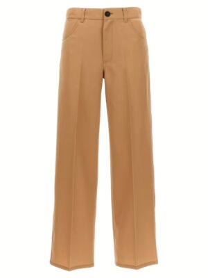 Loose leg pants JIL SANDER Beige