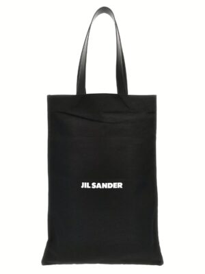 'Flat Shopper' large shopping bag JIL SANDER Black