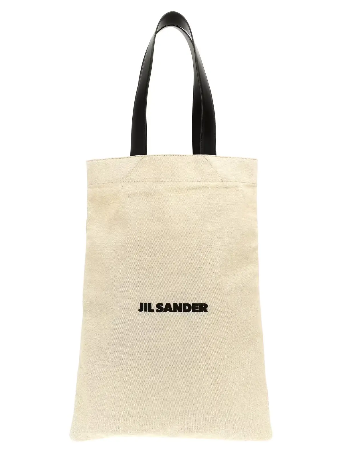 Сумка Flat Shopper large shopping Jil Sander Чорно-білий 1 'Flat Shopper' large shopping bag JIL SANDER White/Black