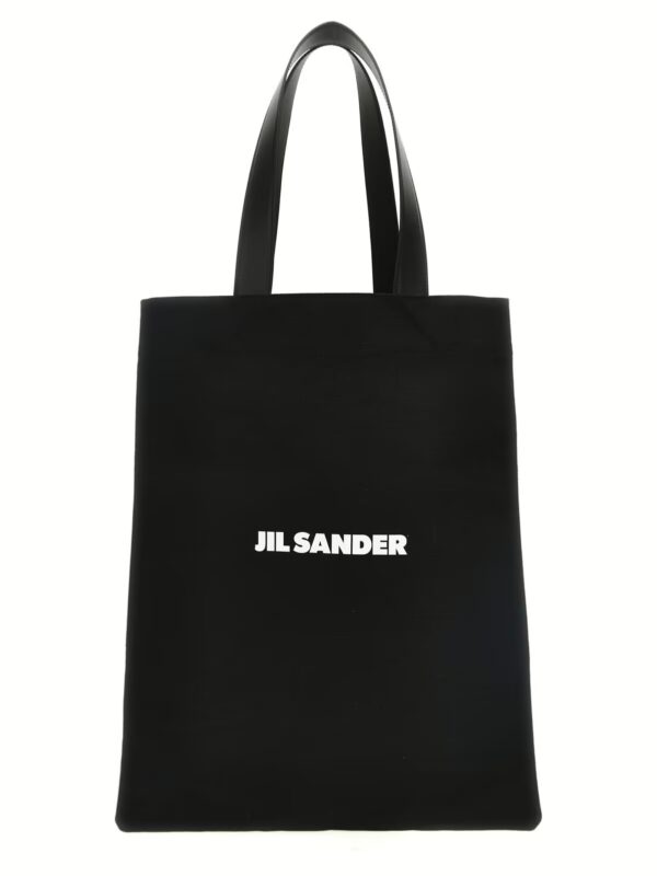 'Flat Shopper' Medium Shopping JIL SANDER Black