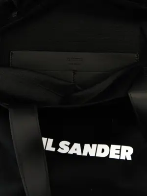 'Flat Shopper' Medium Shopping  JIL SANDER Black