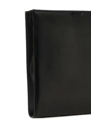 Leather shoulder strap Woman JIL SANDER Black