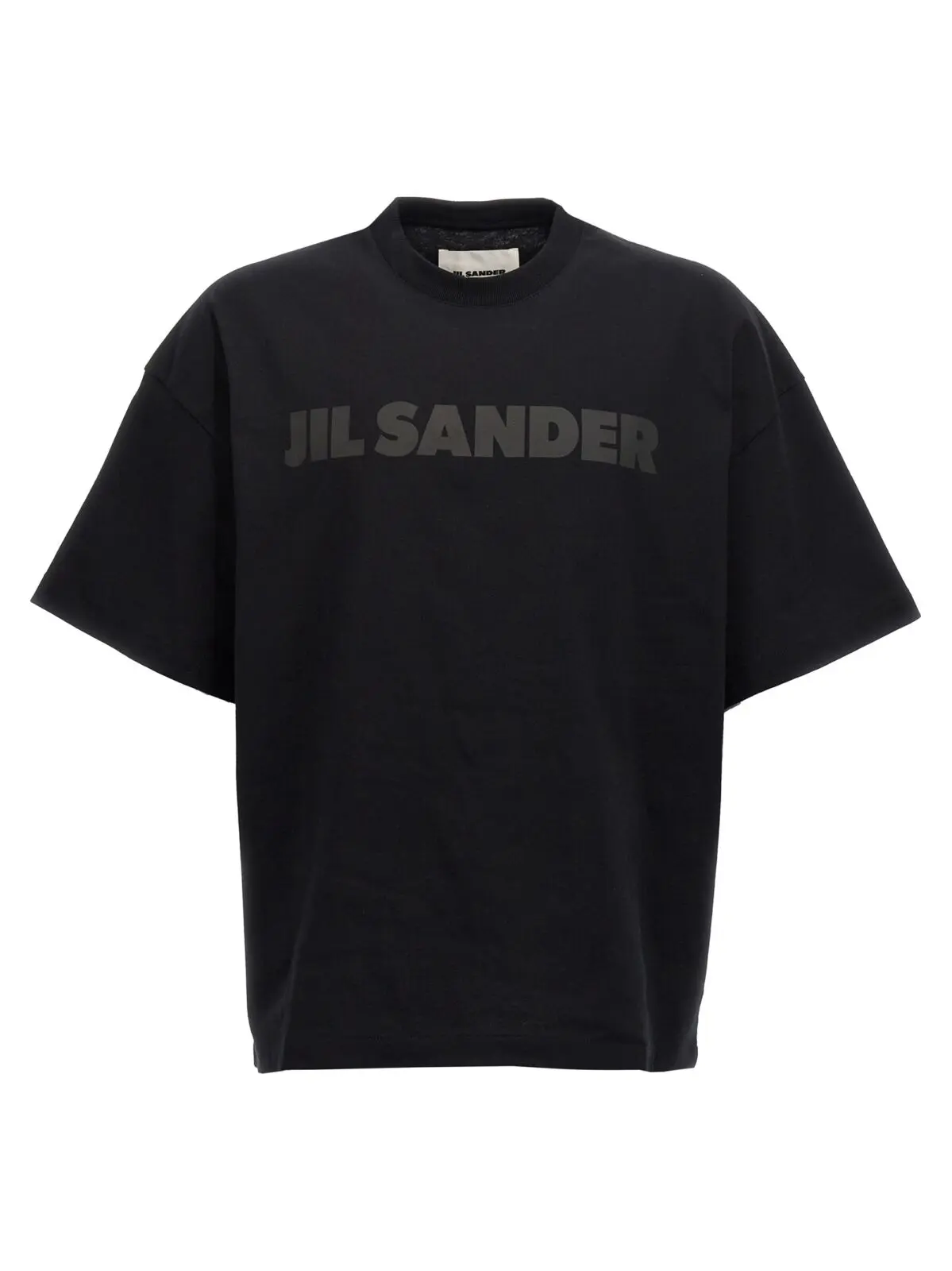 Футболка Jil Sander Чорна 1 Logo print T-shirt JIL SANDER Black