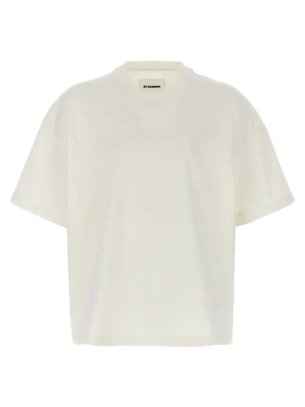 Logo print T-shirt JIL SANDER White