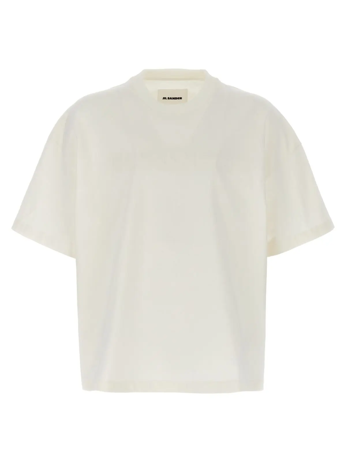 Футболка Jil Sander Logo print Біла 1 Logo print T-shirt JIL SANDER White