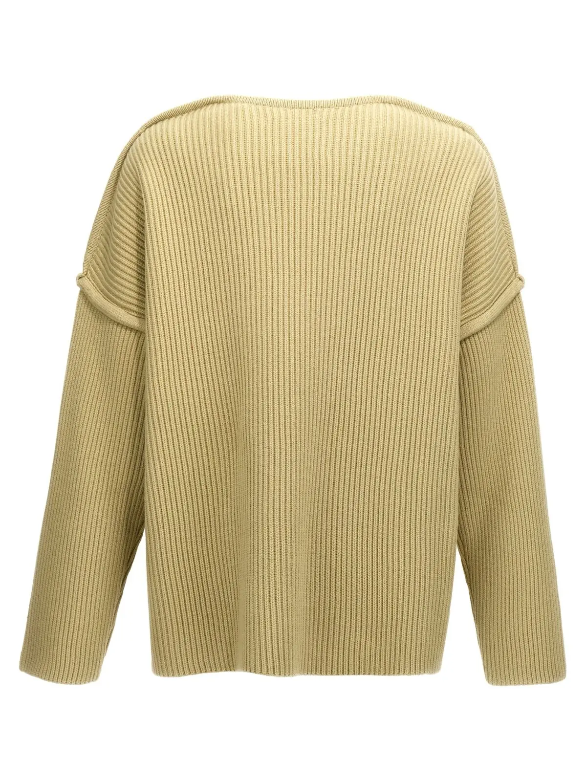 Светр із геометричним вирізом Jil Sander Зелений 2 Geometric neckline sweater J21GP0153J14747331 JIL SANDER Green