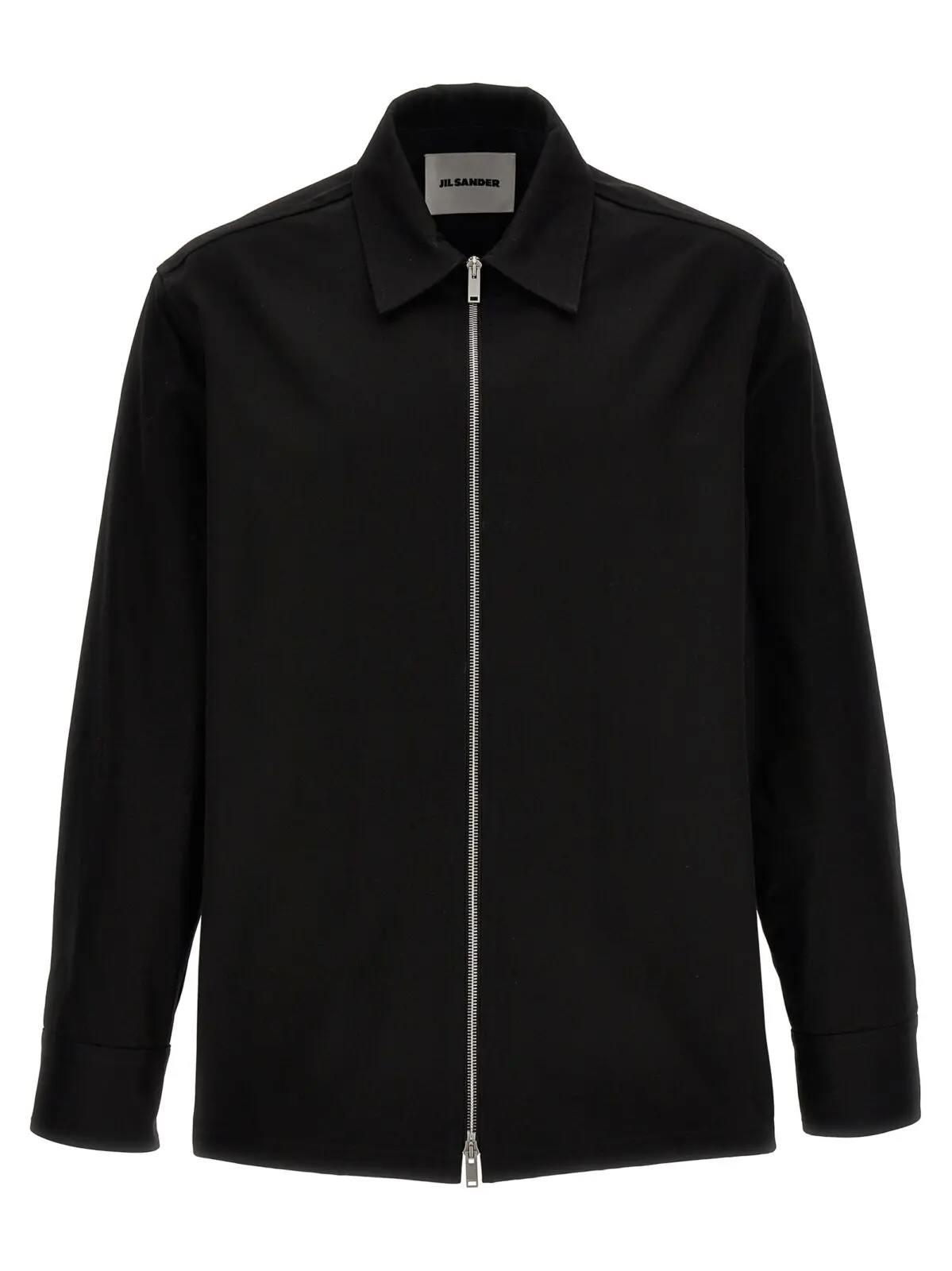 Сорочка габардинова Jil Sander 1 Gabardine shirt JIL SANDER Black