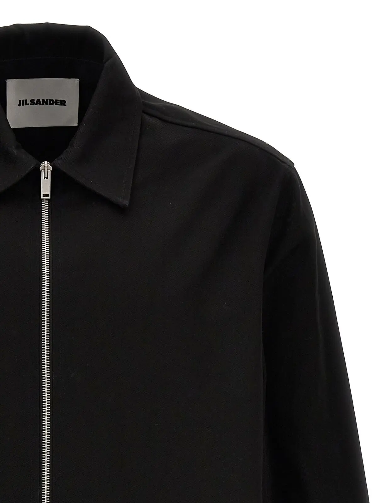 Сорочка габардинова Jil Sander 3 Gabardine shirt Man JIL SANDER Black