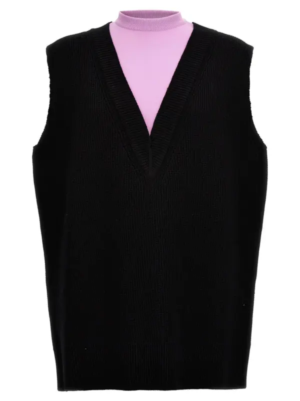 Knit vest JIL SANDER Multicolor