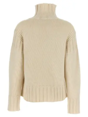 Ribbed detail sweater J40GP0019J13207104 JIL SANDER White