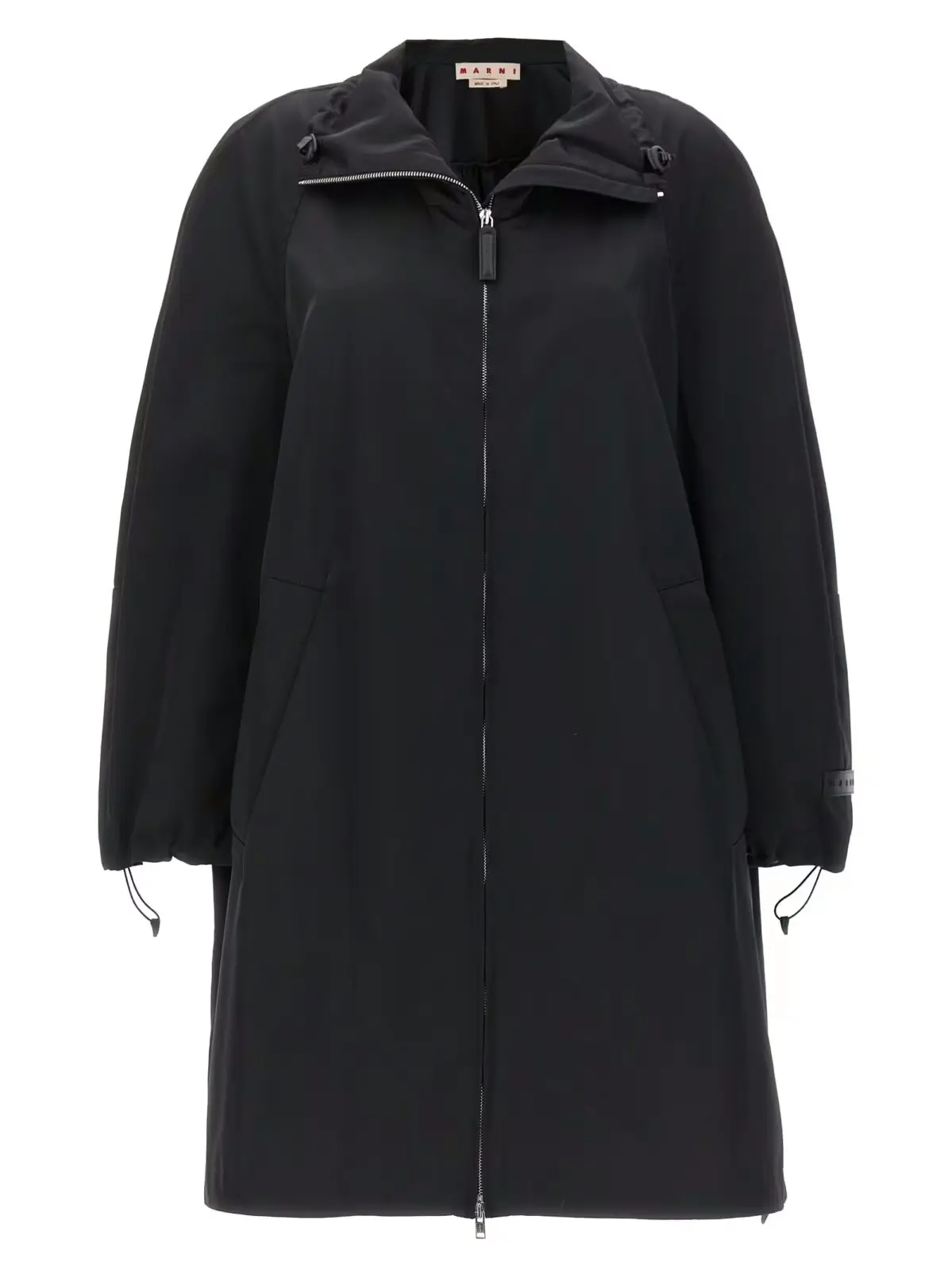 Куртка Satin parka Marni Чорний 1 Satin parka MARNI Black