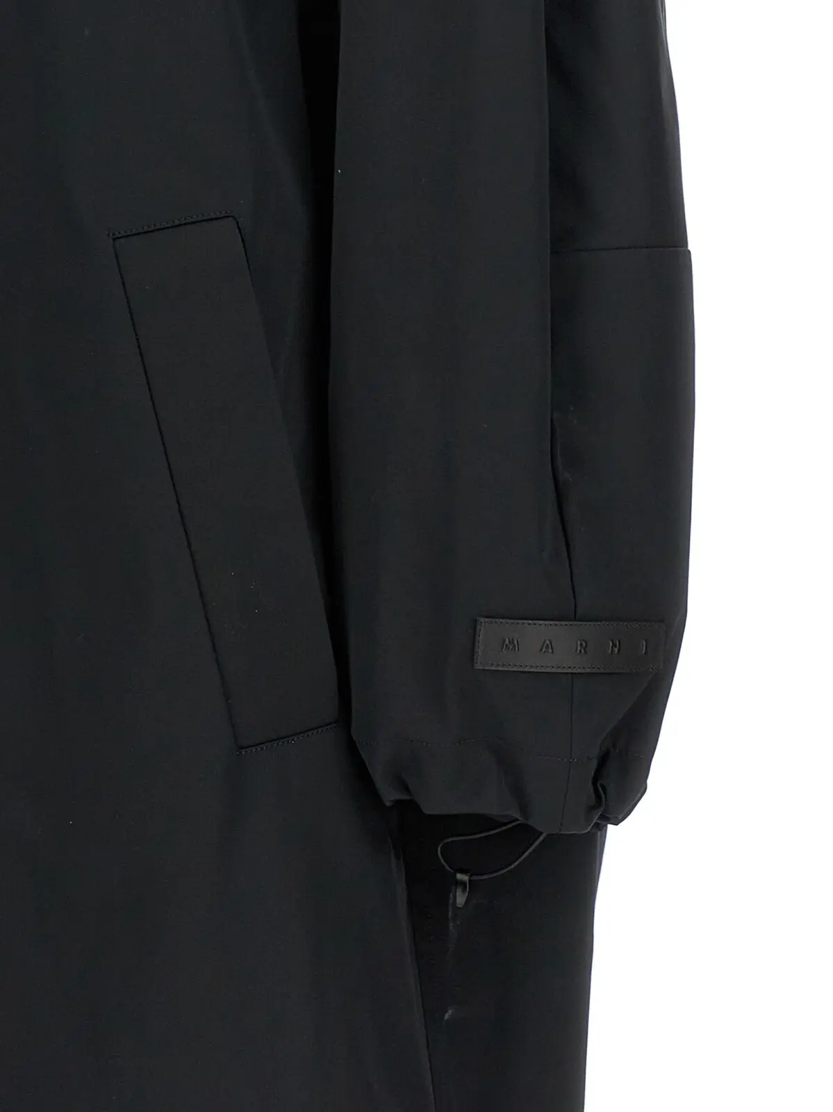 Куртка Satin parka Marni Чорний 5 34% cotton MARNI Black