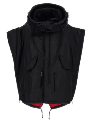 Oversize puffer jacket JUNYA WATANABE Black