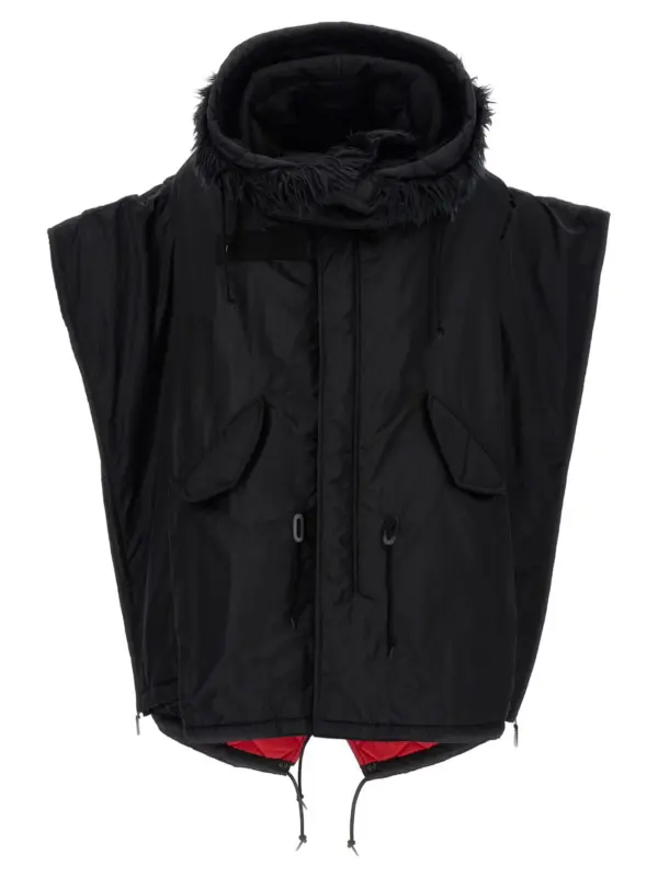 Oversize puffer jacket JUNYA WATANABE Black