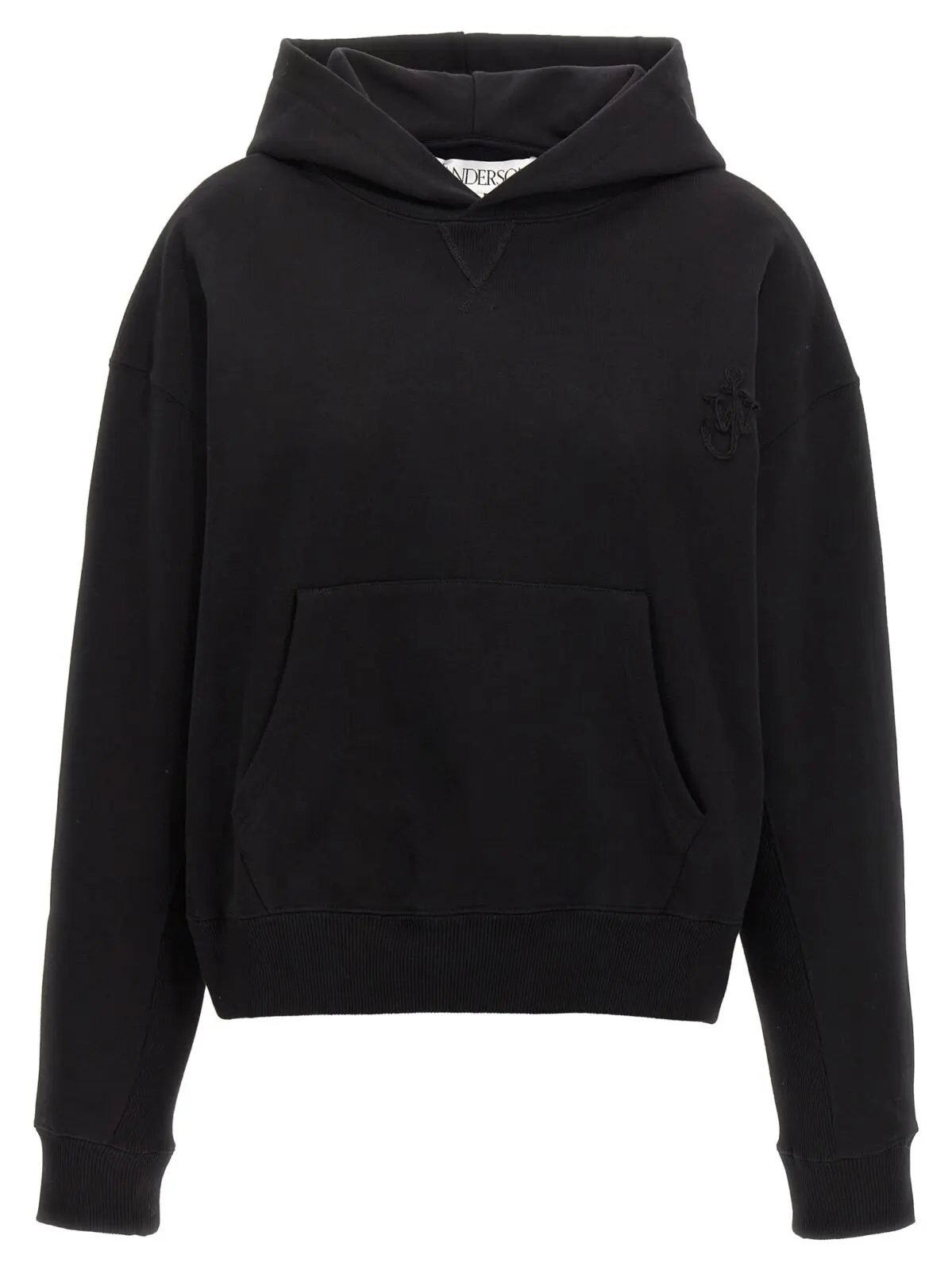 Худі J.w.anderson Anchor Logo Чорне 1 'Anchor Logo' hoodie J.W.ANDERSON Black