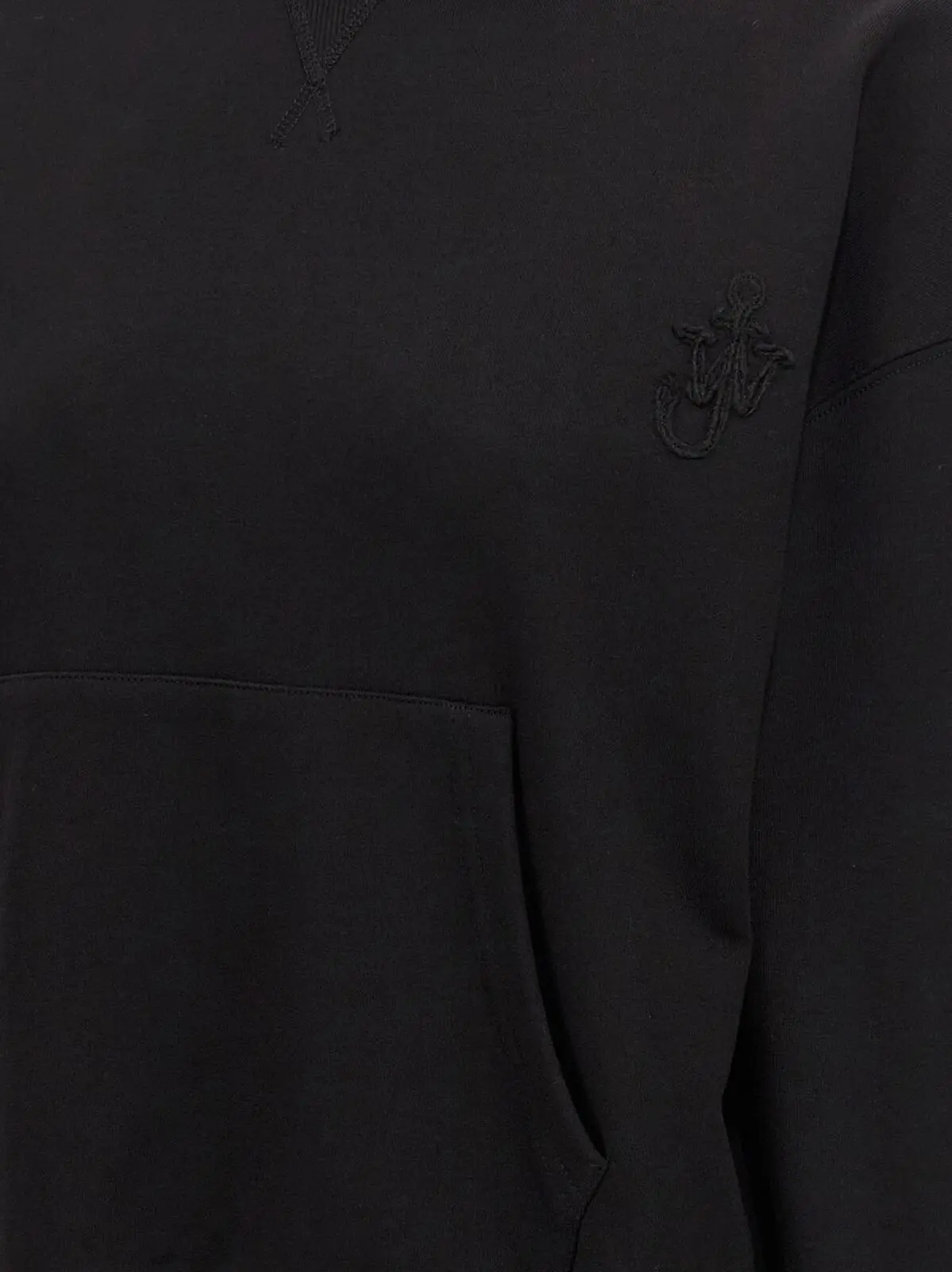 Худі J.w.anderson Anchor Logo Чорне 4 'Anchor Logo' hoodie 100% cotton J.W.ANDERSON Black