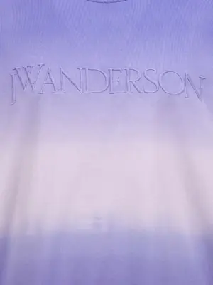 'Gradient' sweatshirt 100% cotton J.W.ANDERSON Purple