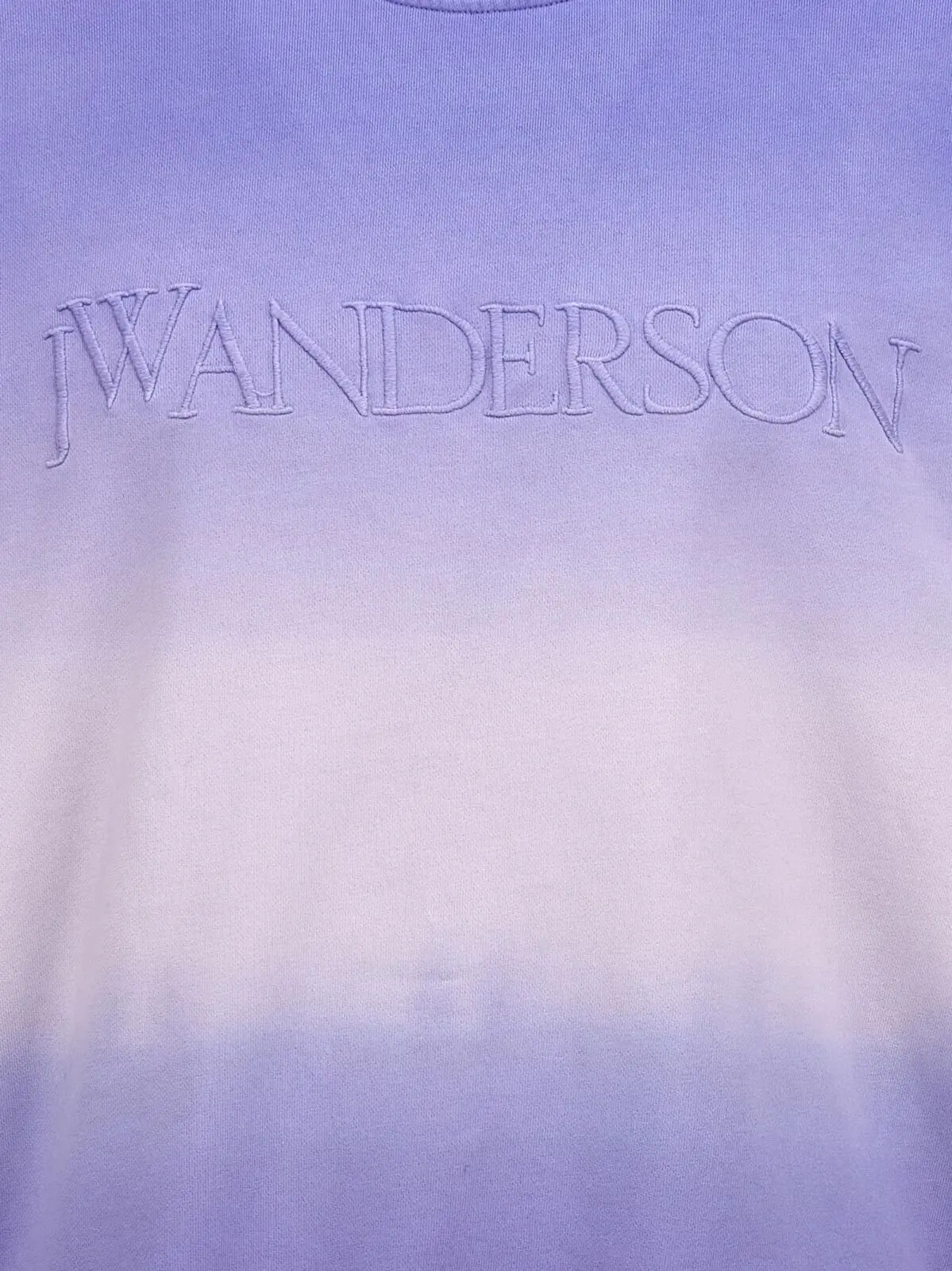 Светр J.w.anderson Gradient Фіолетовий 4 'Gradient' sweatshirt 100% cotton J.W.ANDERSON Purple