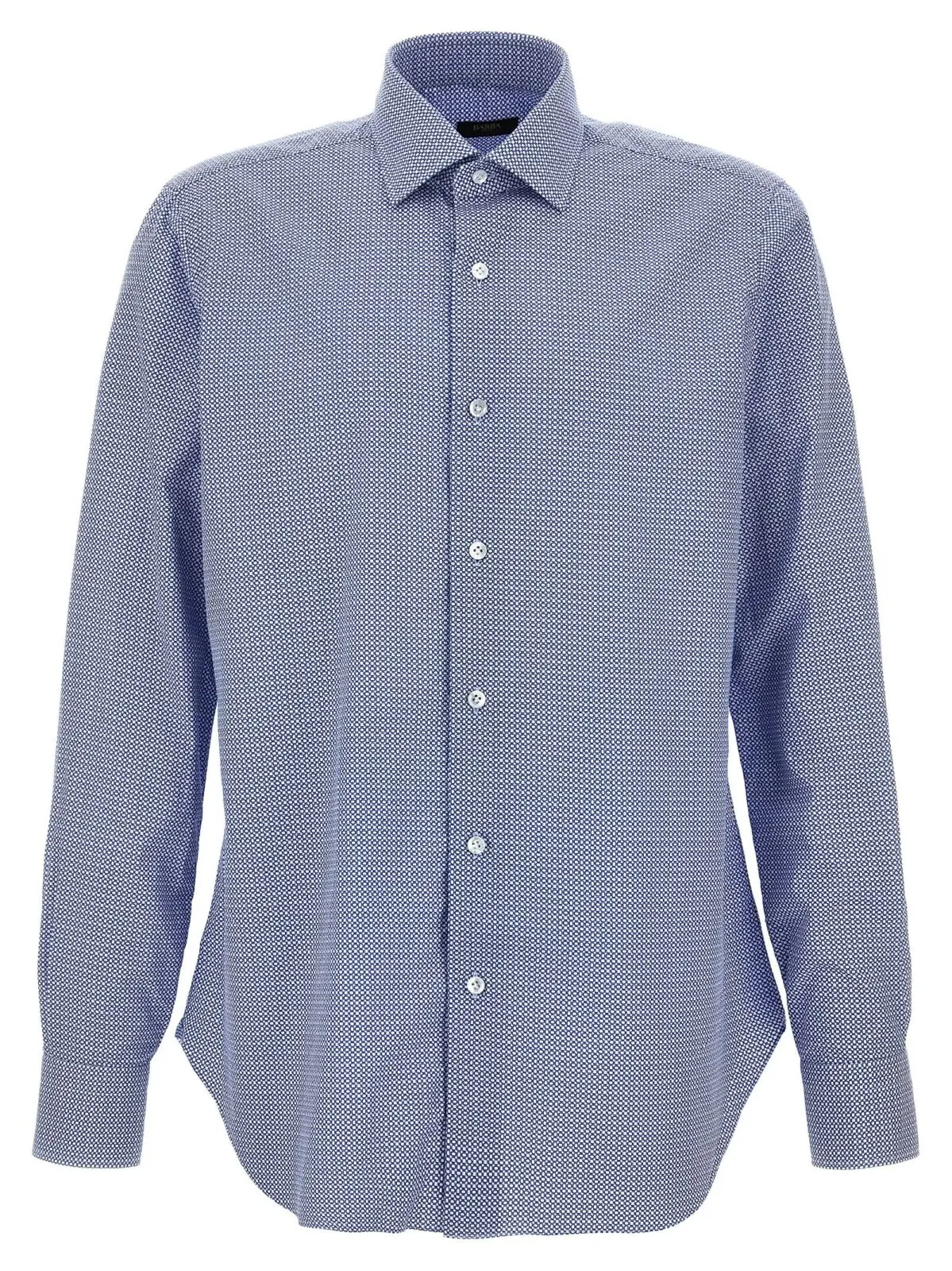 Сорочка Barba Culto Блакитна 1 'Culto' shirt BARBA Light Blue