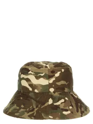 Camouflage bucket hat K-WAY Green