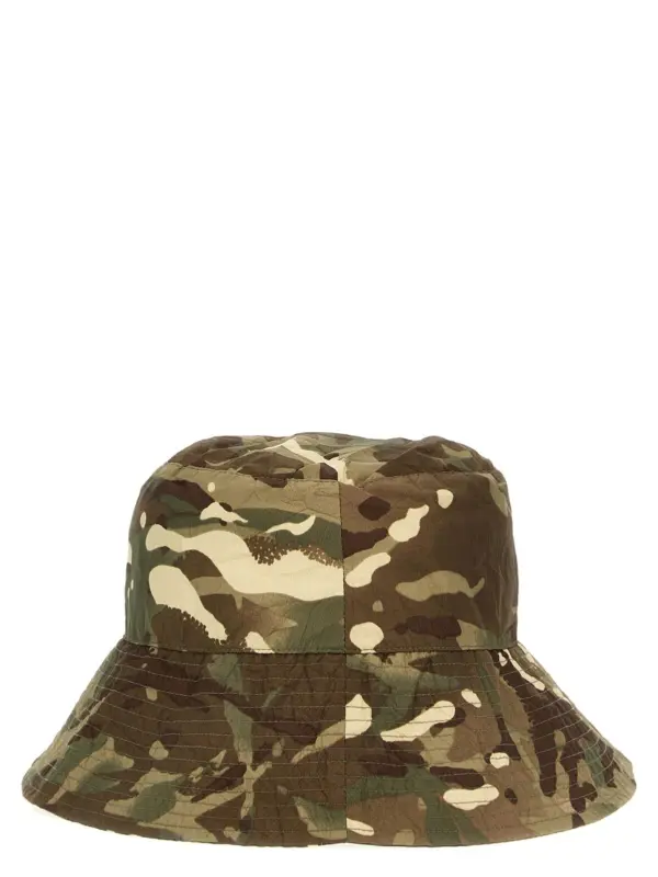 Camouflage bucket hat K-WAY Green