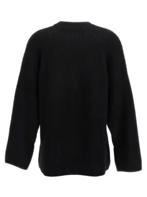 'Kawa' sweater KAWABLACK LOULOU STUDIO Black