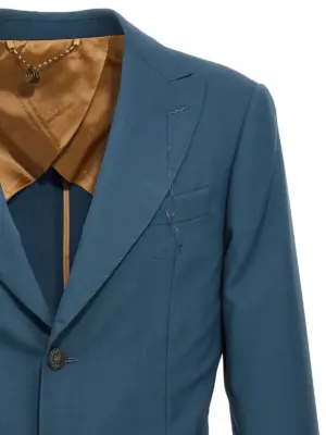 'Keanu' blazer Man MAURIZIO MIRI Blue