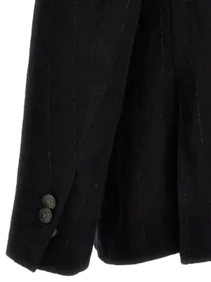 'Keanu' blazer 59% co 36% wo 5% me MAURIZIO MIRI Black